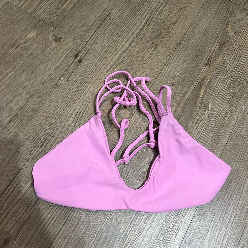 Stone Fox pink bikini top